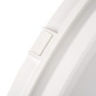 Kanlux 20W, 1850-1900-2000 lm, CCT, IP65, Ø200 mm, kerek, fehér, polipropilén házas állítható színhőmérsékletű LED mennyezeti lámpatest, BENO ECO