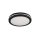 Kanlux 20W, 1450-1500-1600 lm, CCT, IP65, Ø200 mm, kerek, fekete, polipropilén házas állítható színhőmérsékletű LED mennyezeti lámpatest, BENO ECO