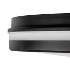 Kanlux 30W, 2150-2300-2400 lm, CCT, IP65, Ø300 mm, kerek, fekete, polipropilén házas állítható színhőmérsékletű LED mennyezeti lámpatest, BENO ECO