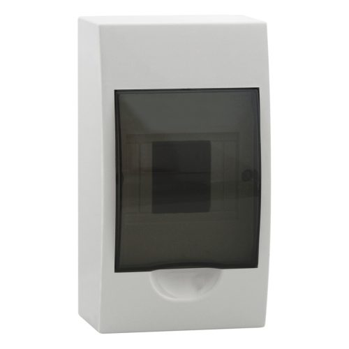 IDEAL TS DB 230/400V, 50A, 4P, 200x95x112 mm, IP44, falon kívüli fehér-szürke lakáselosztó - beltéri biztosítékdoboz