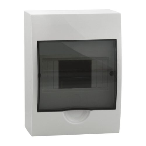 IDEAL TS DB 230/400V, 63A, 6P, 200x95x147 mm, IP44, falon kívüli fehér-szürke lakáselosztó - beltéri biztosítékdoboz