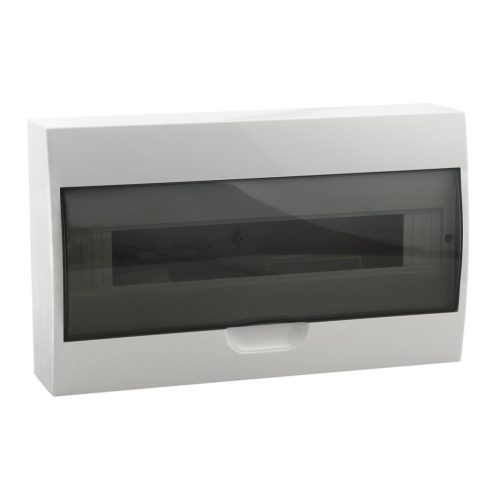 IDEAL TS DB 230/400V, 63A, 18P, 200x95x362 mm, IP44, falon kívüli fehér-szürke lakáselosztó - beltéri biztosítékdoboz