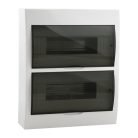 IDEAL TS DB 230/400V, 63A, 2x12P, 326x100x270 mm, IP44, falon kívüli fehér-szürke lakáselosztó - beltéri biztosítékdoboz