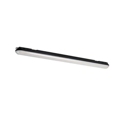 Kanlux 38W, 4000K, 6080 lm, IP65, fekete, polikarbonát házas, 70x1175 mm, természetes fehér por-és páramentes LED lámpatest, KANLUX MAH MAX - 5 év garancia