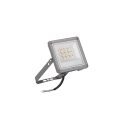 Kanlux 10W, 860-1080 lm, 3000-6500K, IP65, CCT, szürke, 138x120 mm, állítható színhőmérsékletű, fényáramú LED reflektor, ACETE - mozgásérzékelővel