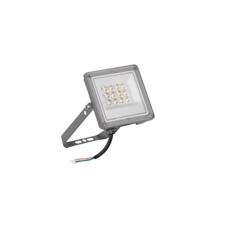Kanlux 10W, 860-1080 lm, 3000-6500K, IP65, CCT, szürke, 138x120 mm, állítható színhőmérsékletű, fényáramú LED reflektor, ACETE - mozgásérzékelővel