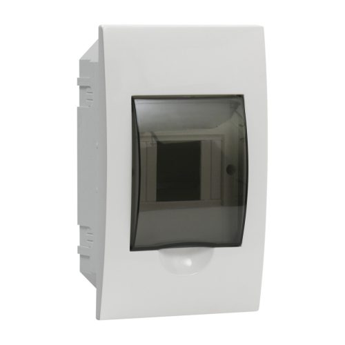 IDEAL TS DB 230/400V, 50A, 4P, 200x57x115 mm, IP44, falon kívüli fehér-szürke lakáselosztó - beltéri biztosítékdoboz