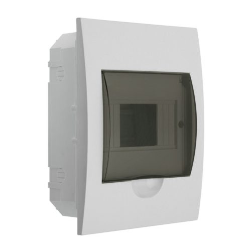 IDEAL TS DB 230/400V, 63A, 6P, 200x57x150 mm, IP44, falon kívüli fehér-szürke lakáselosztó - beltéri biztosítékdoboz