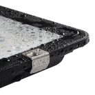Kanlux 100W, 14000 lm, 4000K, IP65, 253x291 mm, természetes fehér kültéri LED reflektor, FL AGOR PRO LED - 5 év garancia, opál edzett üveg búrával