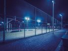 Kanlux 100W, 14000 lm, 4000K, IP65, 253x291 mm, természetes fehér kültéri LED reflektor, FL AGOR PRO LED - 5 év garancia, opál edzett üveg búrával