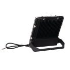 Kanlux 150W, 20250 lm, 4000K, IP65, fekete, fém házas, 332x291 mm, természetes fehér kültéri LED reflektor, FL AGOR PRO - edzett opál búrával