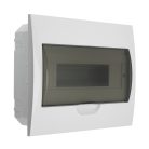 IDEAL TS DB 230/400V, 63A, 12P, 200x57x256 mm, IP44, falon kívüli fehér-szürke lakáselosztó - beltéri biztosítékdoboz