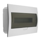 IDEAL TS DB 230/400V, 63A, 18P, 215x65x364 mm, IP44, falon kívüli fehér-szürke lakáselosztó - beltéri biztosítékdoboz
