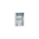 Kanlux Ideal TS 230/400V, 63A, 18P, 200x95x362 mm, IP44, falon kívüli fehér-szürke lakáselosztó - beltéri biztosítékdoboz