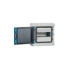 Kanlux IDEAL TS, 1500V AC/DC, 8P, 100x210x215 mm, IP65, szürke, oldalfali elosztódoboz KDB-IP65-S08T