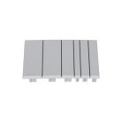 Kanlux IDEAL TS, 1500V AC/DC, 2x13P, 140x420x323 mm, IP65, szürke, oldalfali elosztódoboz KDB-IP65-S26T