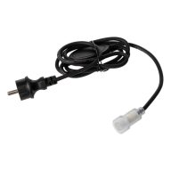   Kanlux 200W, IP44/65, 1,5m tápkábel LED fényszalagokhoz, GIVRO-PR SET - kültéri, dugvillás