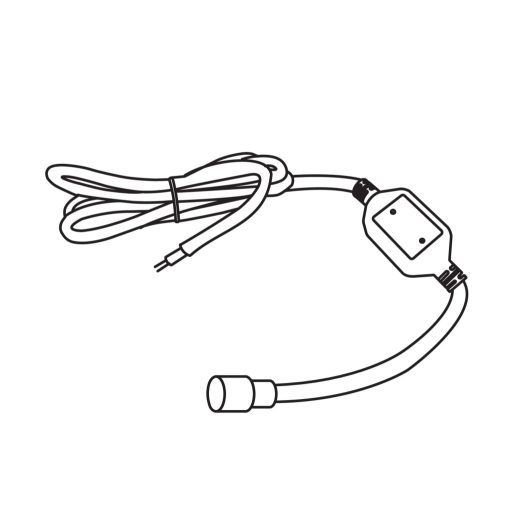 Kanlux GIVRO-PR SET W/O PLUG, tápkábel fényszalagokhoz, 230V AC, 50Hz, max. 200W - dugó nélküli kivitel