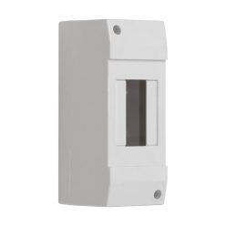   IDEAL TS DB 230/400V, 50A, 2P, 150x60x51 mm, IP44, falon kívüli fehér-szürke lakáselosztó - beltéri biztosítékdoboz