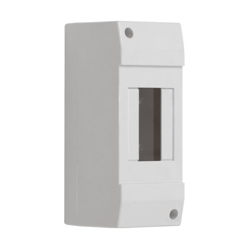 IDEAL TS DB 230/400V, 50A, 2P, 150x60x51 mm, IP44, falon kívüli fehér-szürke lakáselosztó - beltéri biztosítékdoboz