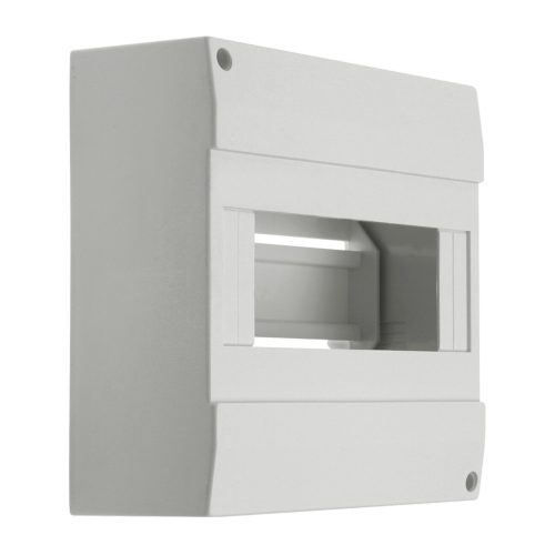 IDEAL TS DB 230/400V, 63A, 8P, 160x65x160 mm, IP44, falon kívüli fehér-szürke lakáselosztó - beltéri biztosítékdoboz