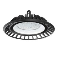   Miledo 100W, 10000 lm, 4000K, Ø300mm, IP65, természetes fehér kültéri csarnokvilágító LED lámpatest, HIBO LED N