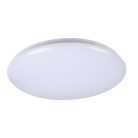 Miledo 24W, 1700 lm, 4000K, IP44, Ø380 mm, fehér, fém házas, kerek természetes fehér spot lámpa, CORSO LED v2