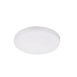   Miledo 15W, 1500 lm, 4000K, IP54, RA80, Ø220 mm, kerek, fehér, műanyag házas természetes fehér LED mennyezeti lámpatest, DUNO PRO