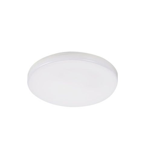 Miledo 15W, 1500 lm, 4000K, IP54, RA80, Ø220 mm, kerek, fehér, műanyag házas természetes fehér LED mennyezeti lámpatest, DUNO PRO
