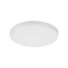 Miledo 24W, 2400 lm, 4000K, IP54, RA80, Ø280 mm, kerek, fehér, műanyag házas természetes fehér LED mennyezeti lámpatest, DUNO PRO