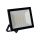 Miledo 50W 4500 lm IP 65 4000K fekete, alumínium természetes fehér kültéri LED reflektor, GRUN NV - opál edzett üveg búrával, 25 000 h élettartam