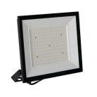 Miledo 150W 14250 lm IP 65 4000K fekete, alumínium természetes fehér kültéri LED reflektor, GRUN NV - opál edzett üveg búrával, 25 000 h élettartam