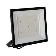   Miledo 150W 14250 lm IP 65 4000K fekete, alumínium természetes fehér kültéri LED reflektor, GRUN NV - opál edzett üveg búrával, 25 000 h élettartam