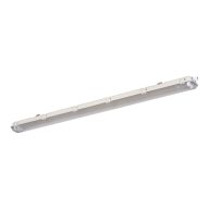   Miledo 2xG13, IP65, szürke, műanyag házas, 60x1270 mm kültéri por- és páramentes lámpatest LED fénycsőhöz, DICHT 4LED NP-PS