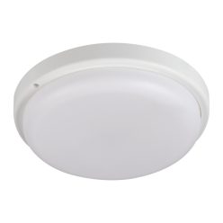   Kanlux 9W, 4000K, 1620 lm, IP54, Ø195 mm, fehér, műanyag házas, kerek, természetes fehér mennyezeti lámpatest, TOLU LED