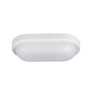 Kanlux 6W, 4000K, 420 lm, IP54, 85x158 mm, fehér, műanyag házas, ovális, természetes fehér mennyezeti lámpatest, TOLU LED