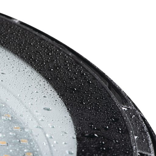 Miledo 150W, 15000 lm, 4000K, Ø300 mm, IP65, természetes fehér kültéri csarnokvilágító LED lámpatest, HB UFO LED