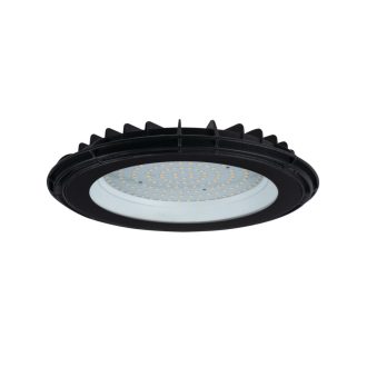   Miledo 100W, 10000 lm, 4000K, Ø254 mm, IP65, természetes fehér kültéri csarnokvilágító LED lámpatest, HB UFO LED