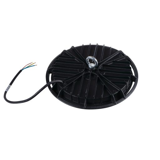 Miledo 100W, 10000 lm, 4000K, Ø254 mm, IP65, természetes fehér kültéri csarnokvilágító LED lámpatest, HB UFO LED