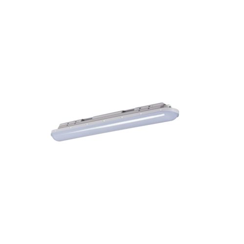 Miledo 18W, 1800 lm, 4000K, IP65, szürke, műanyag házas, 60x600 mm, természetes fehér kültéri por- és páramentes lámpatest, DICHT LED