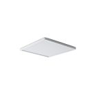 Miledo 12,3W, 1350 lm, 4000K, IP54, 225x225 mm, szögletes, fehér, műanyag házas természetes fehér LED mennyezeti lámpatest, AZPO LED