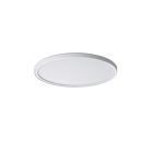 Miledo 11,8W, 1260 lm, 4000K, IP54, Ø225 mm, kerek, fehér, műanyag házas természetes fehér LED mennyezeti lámpatest, AZPO LED