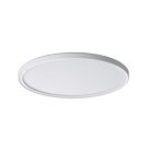 Miledo 18,5W, 1800 lm, 4000K, IP54, Ø290 mm, kerek, fehér, műanyag házas természetes fehér LED mennyezeti lámpatest, AZPO LED