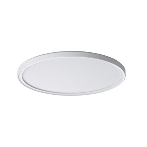 Miledo 18,5W, 1800 lm, 4000K, IP54, Ø290 mm, kerek, fehér, műanyag házas természetes fehér LED mennyezeti lámpatest, AZPO LED