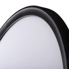 Miledo 18,5W, 1800 lm, 4000K, IP54, Ø290 mm, kerek, fekete, műanyag házas természetes fehér LED mennyezeti lámpatest, AZPO LED