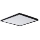 Miledo 22W, 2350 lm, 4000K, IP54, 420x420 mm, szögletes, fekete, műanyag házas természetes fehér LED mennyezeti lámpatest, AZPO LED
