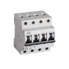 Kanlux Ideal TS 400V AC TH35 4P 6A C moduláris kismegszakító - 4 pólusú C karakterisztikájú 6 kA DIN sínre szerelhető 5 év garancia