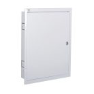 Kanlux Ideal TS 230/400V, 3x24P, 140x582x595 mm, IP30, fehér, acél fém kapcsolószekrény KP-DB-I-MF-324 - fali süllyesztett, DIN sínre szerelhető