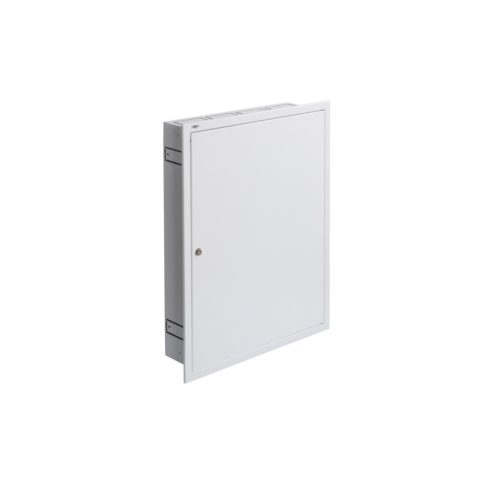 Kanlux Ideal TS 230/400 AC, 4x24P, IP30, fali süllyesztett, fehér, ITS KP-DB-I-MF-424 fém elosztódoboz - acél kapcsolószekrény, tartós megoldás