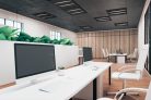 Kanlux 40W, 4200 lm, 4000K, 600x600 mm, fekete, fém házas természetes fehér lineáris LED lámpatest, OFIS MPRM LED NT